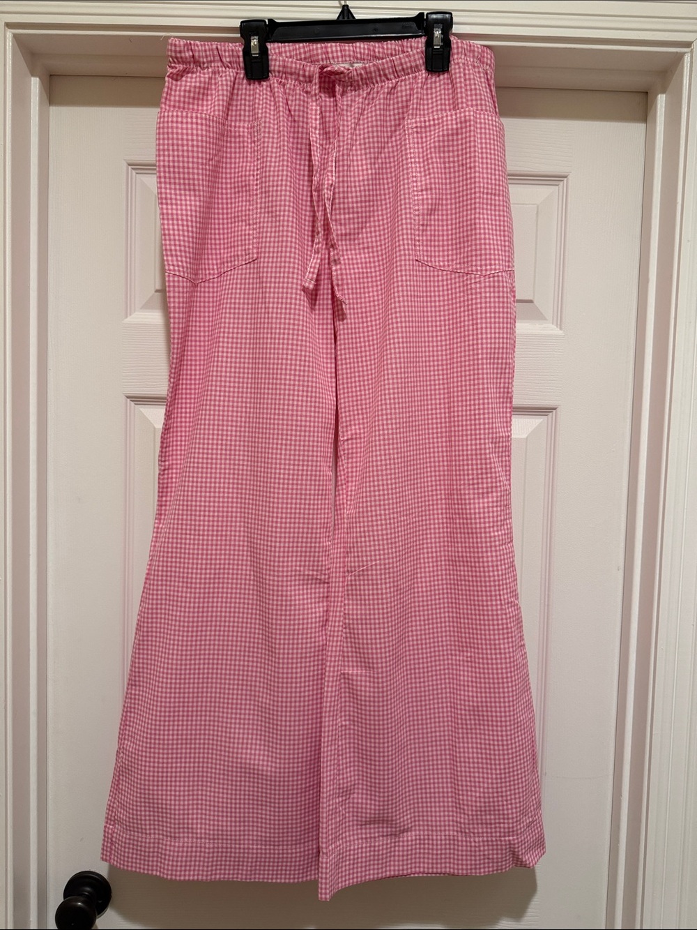 HYFVE pink/white checkered women’s pants